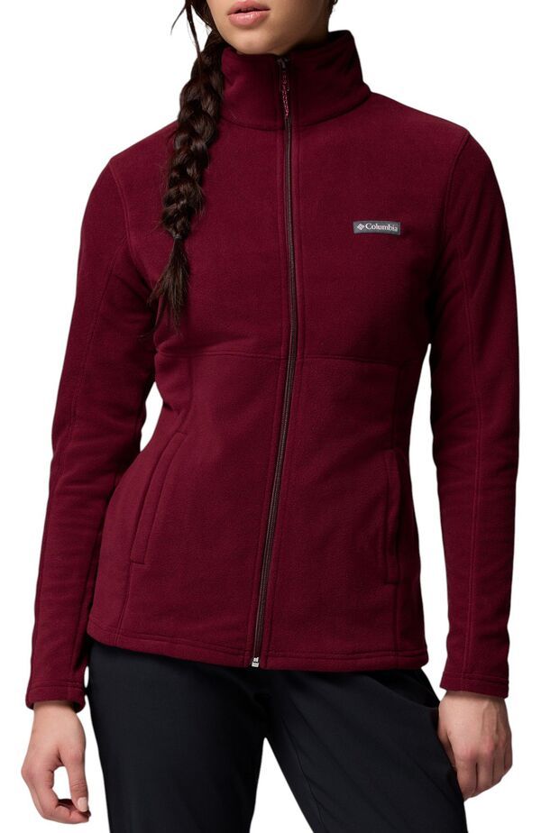 コロンビア レディース トップス シャツ Columbia Womens Basin Trail III Full Zip Rich Wine ワイン