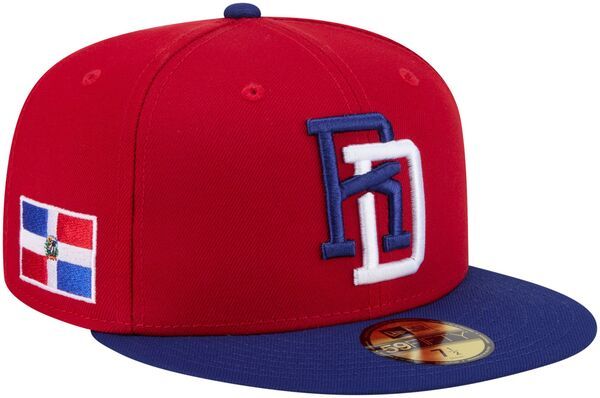 ニューエラ レディース アクセサリー 帽子 ロゴ New Eradult World Baseball Classic 2026 Domincan Republic Logo 59Fifty Fitted Hat NoColor