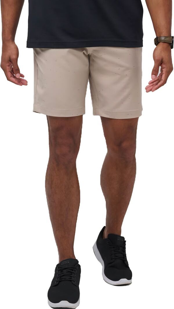 トラビスマヒュー メンズ ボトムス ハーフパンツ・ショーツ ショートパンツ TravisMathew Mens 9 Private Pier Golf Shorts Oxford Tan タン