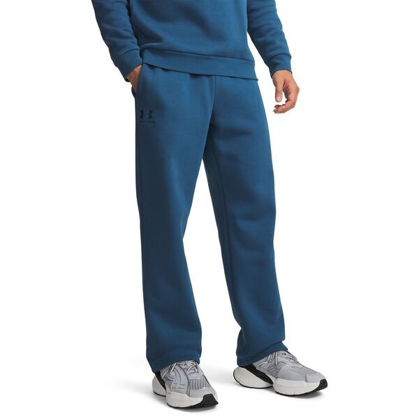 アンダーアーマー メンズ ボトムス カジュアルパンツ フリース Under Armour Mens Icon Fleece Pants Wham Blue ブルー