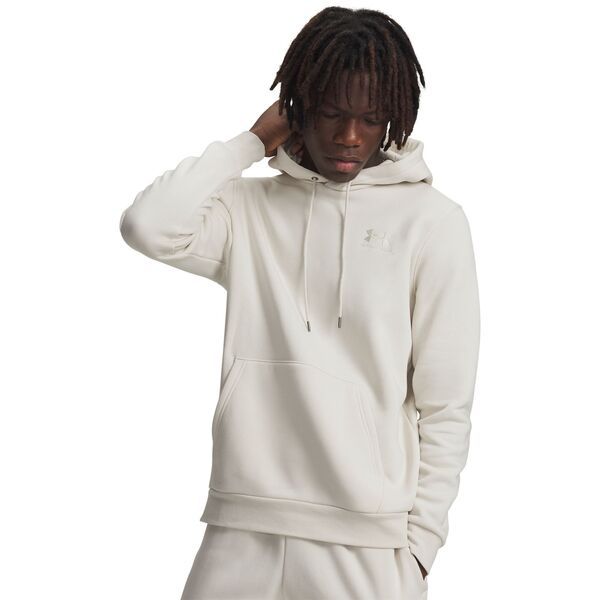 アンダーアーマー メンズ アウター パーカー・スウェット フリース Under Armour Mens Icon Fleece Hoodie Summit White Summit White ホワイト