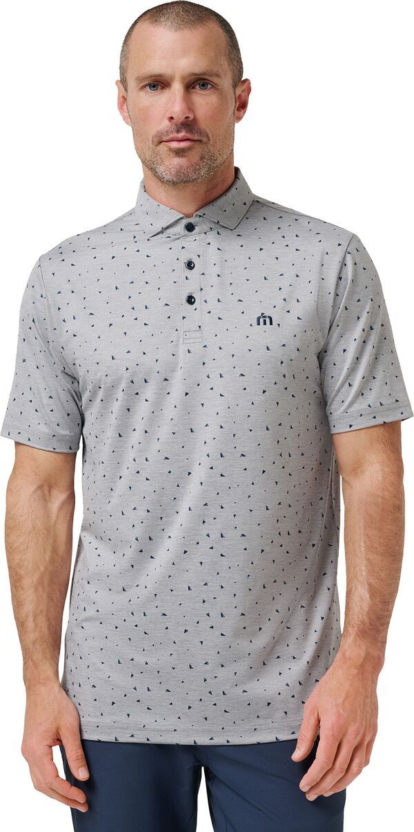 トラビスマヒュー メンズ トップス ポロシャツ TravisMathew Mens Coffee House Golf Polo Heather Medium Grey グレー