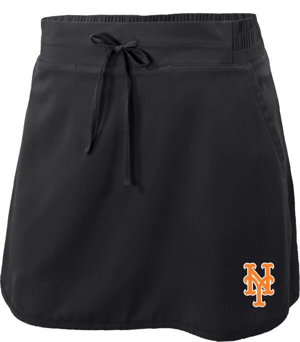 コロンビア レディース ボトムスカート Columbia Womens New York Mets OmniWick Lakewood Pineskort Black ブラック