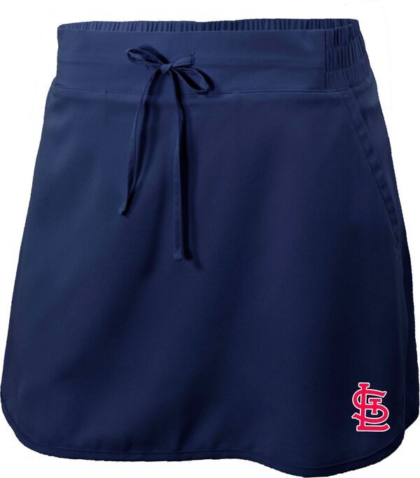 コロンビア レディース ボトムスカート Columbia Womenst Louis Cardinals OmniWick Lakewood Pineskort Navy ネイビー