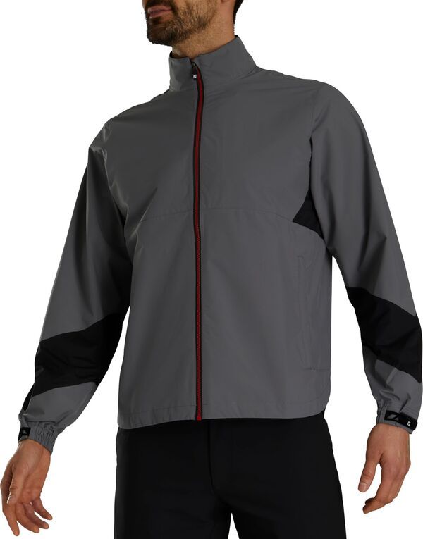 フットジョイ メンズ アウター ジャケット・ブルゾン FootJoy Mens Hydrolite X Golf Jacket CharcoalBlack ブラック