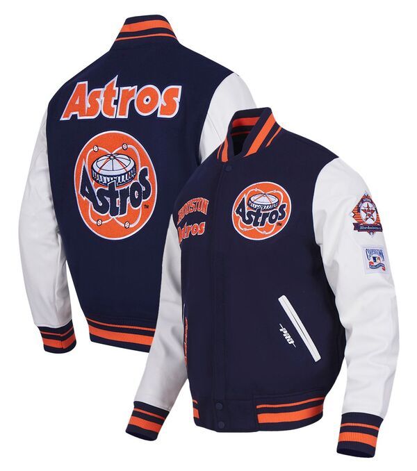 プロスタンダード メンズ アウター ジャケット・ブルゾン Pro Standard Mens Houston Astros Navy Retro Classic Jacket NoColor ネイビー