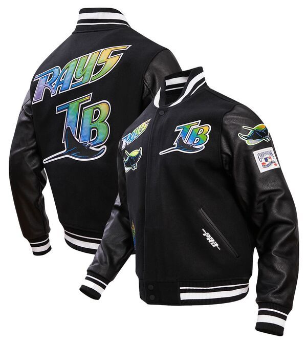プロスタンダード メンズ アウター ジャケット・ブルゾン Pro Standard Mens Tampa Bay Rays Black Retro Classic Jacket NoColor ブラック 44,280円