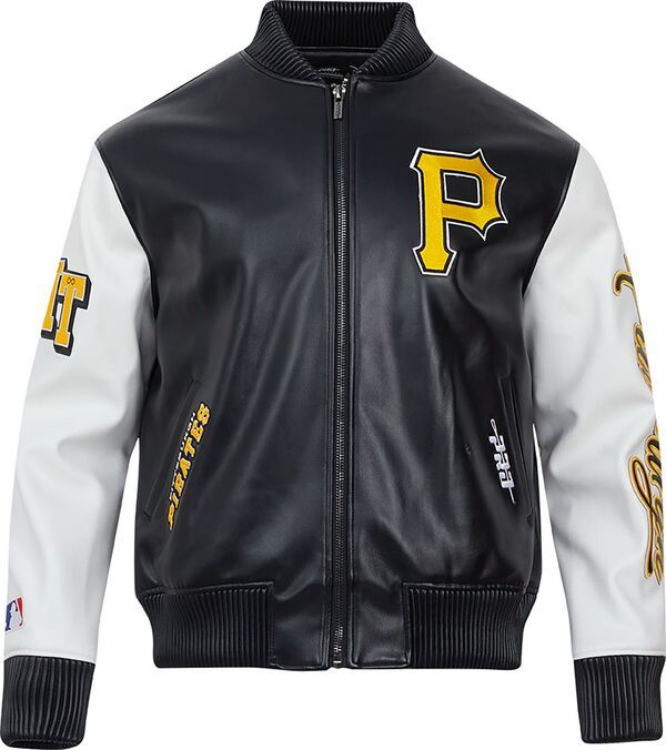 プロスタンダード メンズ アウター ジャケット・ブルゾン Pro Standard Mens Pittsburgh Pirates Black Varsity Jacket NoColor ブラック
