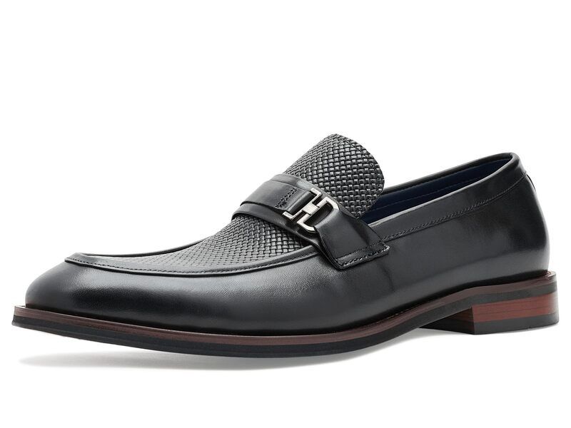 スティーブ マデン メンズ アクセサリー サングラス・アイウェア Steve Madden Amboy Black Leather ブラック