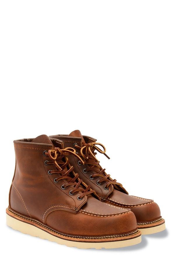 レッドウィング メンズ シューズ ブーツ・レインブーツ Red Wing 1907 Classic Moc Boot Copper Brown 1907 ブラウン