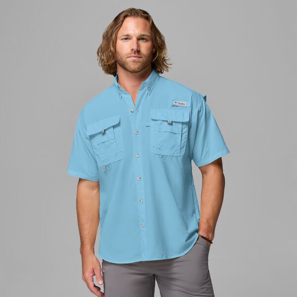 コロンビア メンズ トップス シャツ ボタンダウン Columbia Mens PFG Bahama Button Down Shirt Vintage Blue ブルー