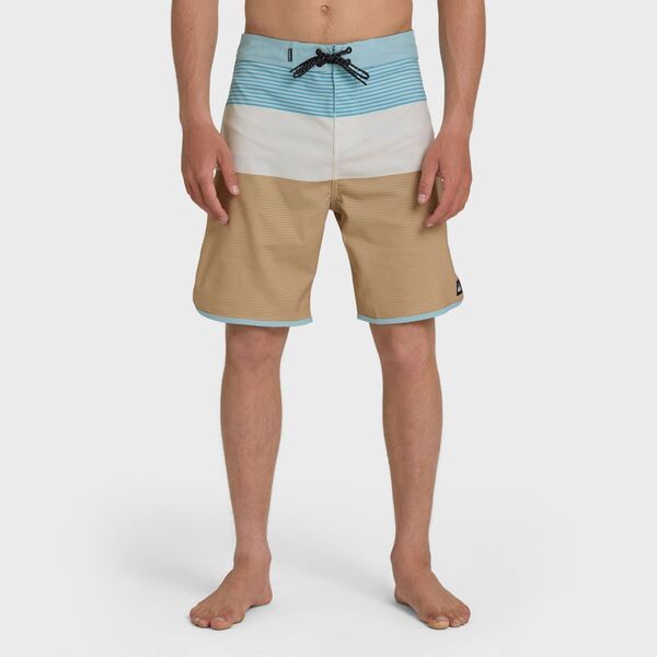 クイックシルバー メンズ 水着 ハーフパンツ・ショーツ ショートパンツ シルク Quiksilver Mensurfsilk Tijuana 19 Boardshorts Bone White ホワイト