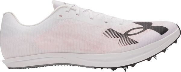 アンダーアーマー メンズ シューズ スニーカー Under Armour Kick Distance 5 Track and Field Shoes WhiteWhite ホワイト