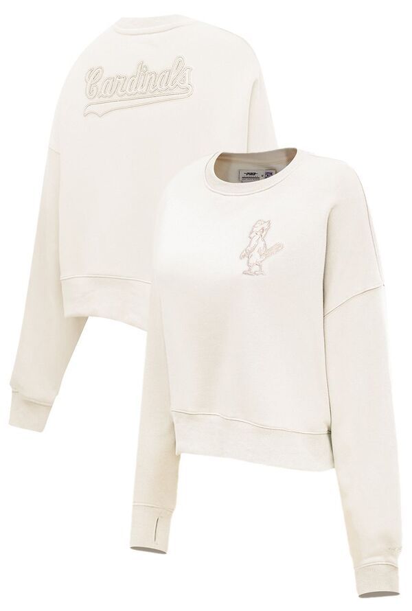 プロスタンダード レディース アウター パーカー・スウェット クルーネック シャツ Pro Standard Womenst Louis Cardinals Cream Classicrewneck Sweatshirt NoColor クリーム 18,855円
