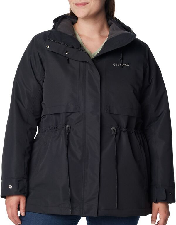コロンビア レディース アウター ジャケット・ブルゾン Columbia Womens Drop Ridge Interchange 3in1 Jacket Black ブラック
