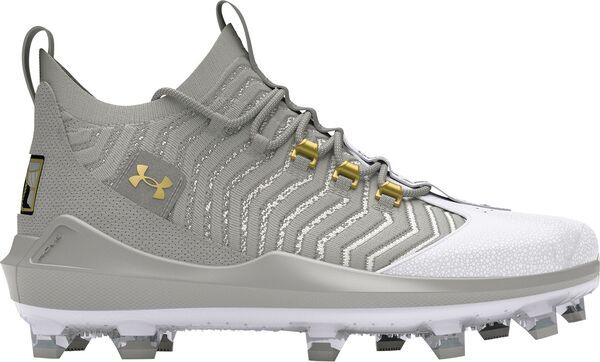 アンダーアーマー メンズ シューズ スニーカー Under Armour Mens Harper Pro 9 TPU Baseball Cleats GrayGold グレー