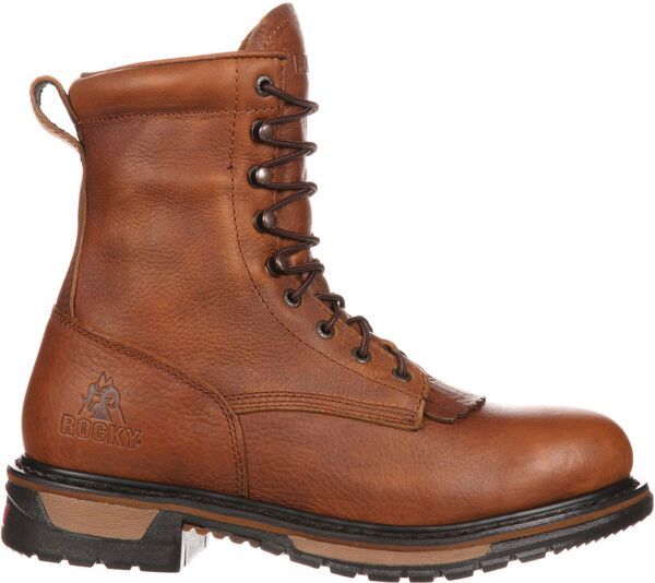 ロッキー メンズ シューズ ブーツ・レインブーツ レース Rocky Mens Original Ride Lacer 8 Waterproof Work Boots Tan Pitstop タン 37,570円
