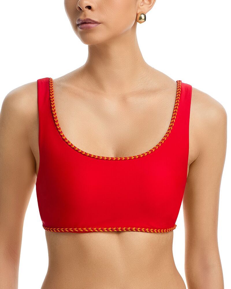 レイミー ブルック レディース 水着 トップのみ Ramy Brook Maeve Bikini Top Flame