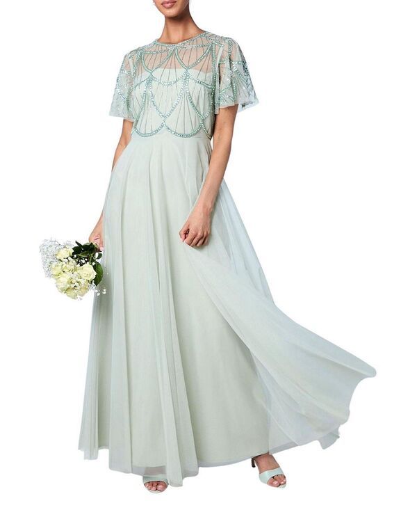 コースト レディース トップス ワンピース Coast Embellished Bodice Bridesmaids Dressage セージ