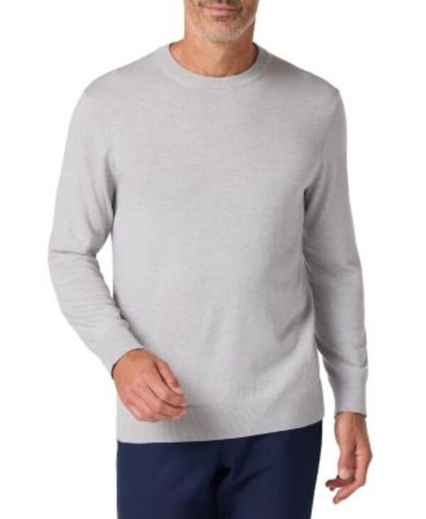ミズンメイン メンズ アウター ニット・セーター クルーネック MizzenMain Heritage Crewneck Sweater Light Pastel Gray グレー