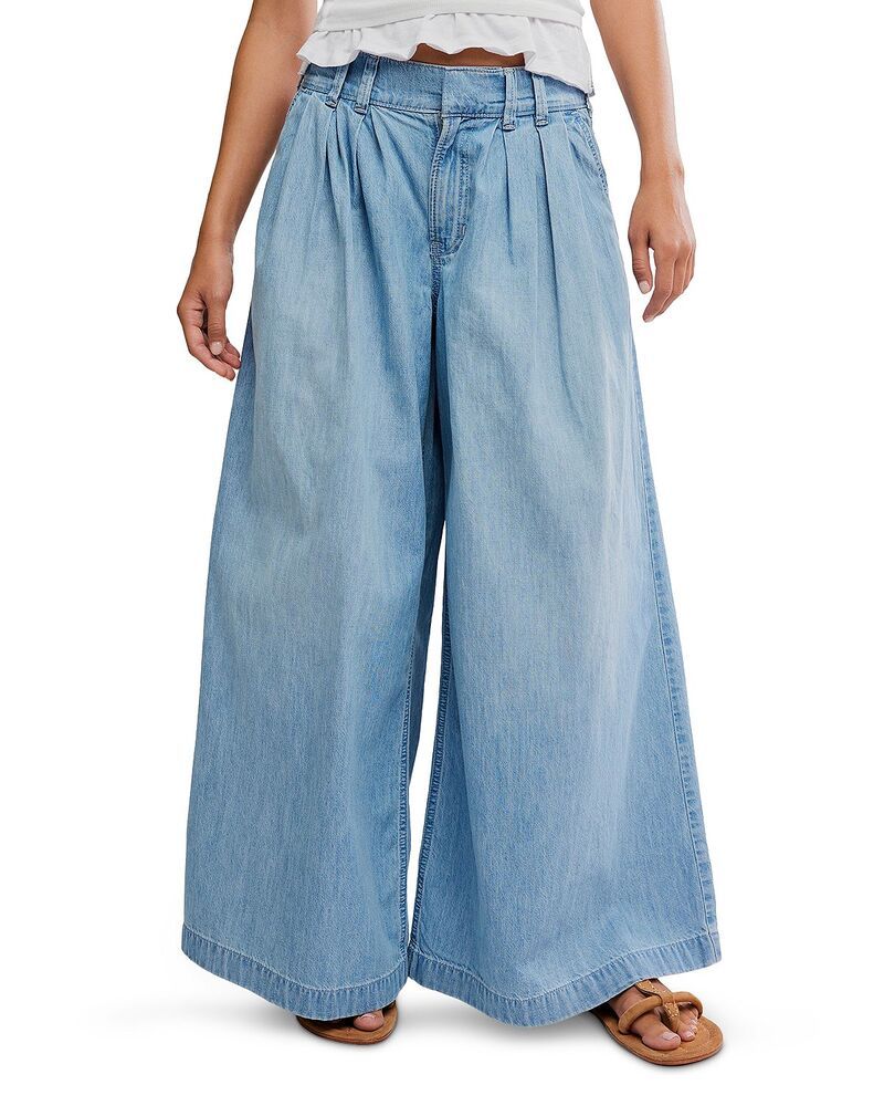 フリーピープル レディース ボトムス デニムパンツ ワイドレッグ ジーンズ Free People Scout High Rise Wide Leg Jeans in California