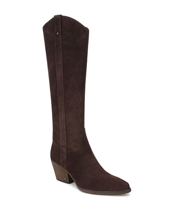 サムエデルマン レディース シューズ ブーツ・レインブーツ Sam Edelman Womens Wyatt Western Boots Cafe Noir