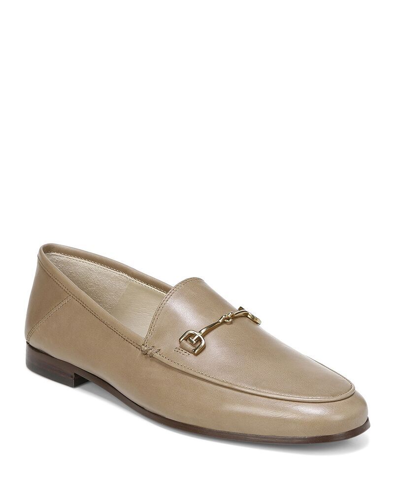 サムエデルマン レディース シューズ スリッポン・ローファー Sam Edelman Womens Loraine Almond Toe Loafers Cedarwood Leather
