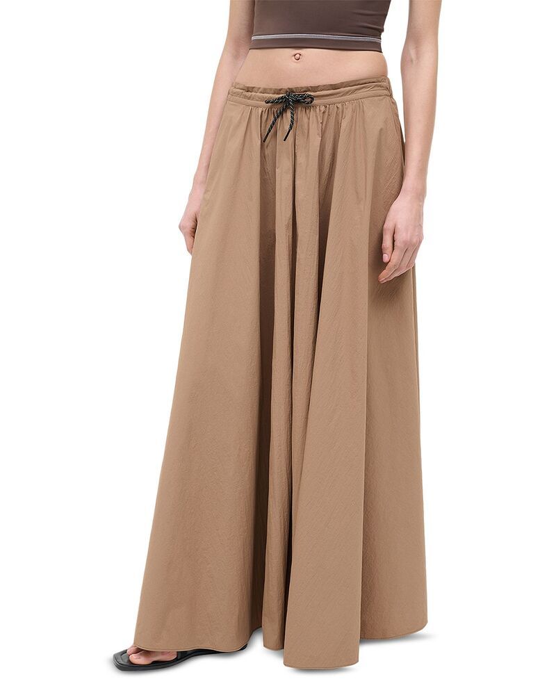 スタウド レディース ボトムスカート マキシ STAUD Eden Maxi Skirt Desert