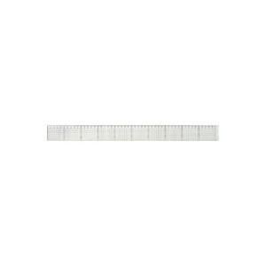 （まとめ）マービー 方眼カッティング定規滑止付50cm 014-0165〔×2セット〕