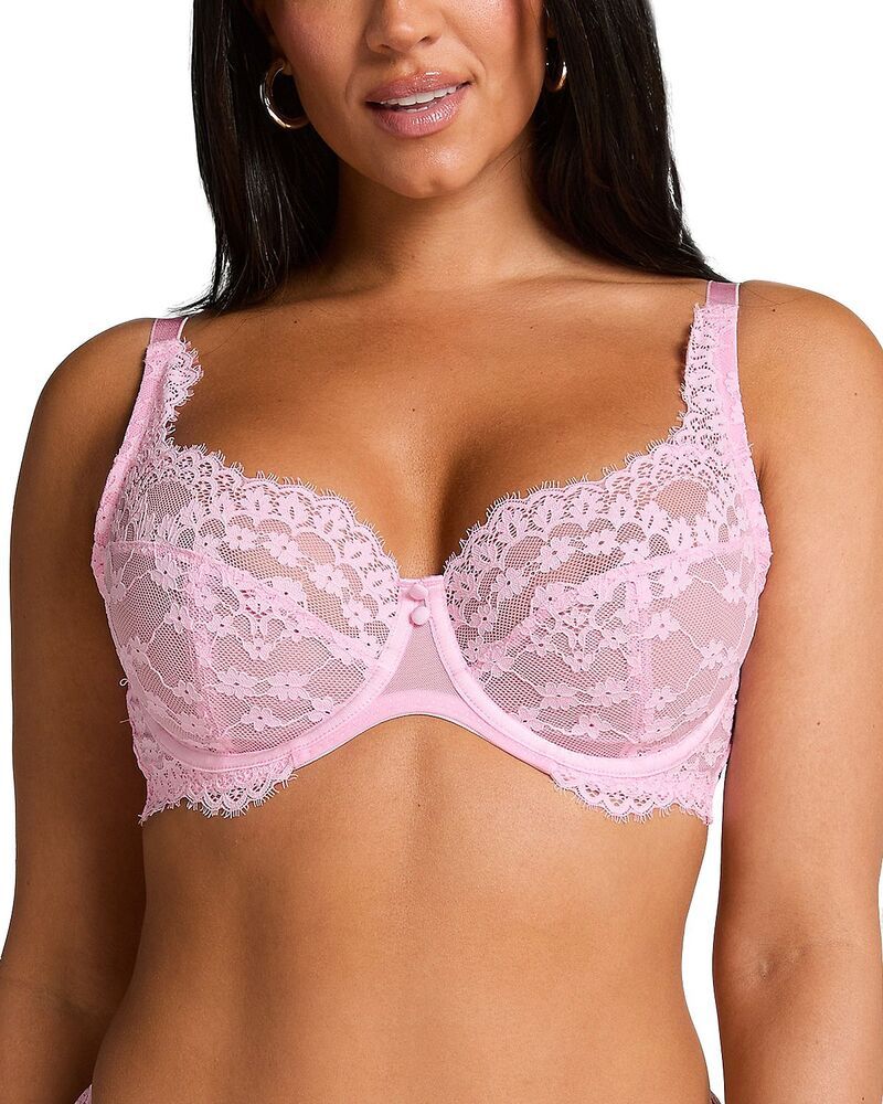 フンクミュラー レディース アンダーウェア ブラジャー Hunkemller Daisy NonPadded Underwired Bra Pink lady ピンク