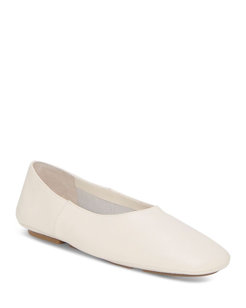 ヴィンスカムート レディース シューズ パンプス VINCE CAMUTO Womens Catisha Flats White 01 ホワイト