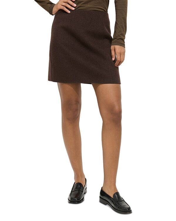 アレックスミル レディース ボトムスカート ミニ Alex Mill Naomini Skirt Chocolate チョコレート