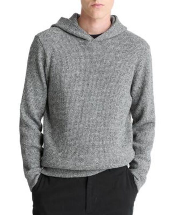ヴィンス レディース アウター パーカー・スウェット Vince Brushed Pullover Hoodie H Black ブラック