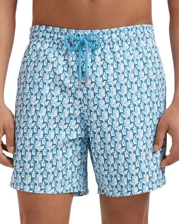 ヴィルブレクイン メンズ 水着 ハーフパンツ・ショーツ ショートパンツ Vilebrequin Turtles 55 Swim Shorts Blue ブルー