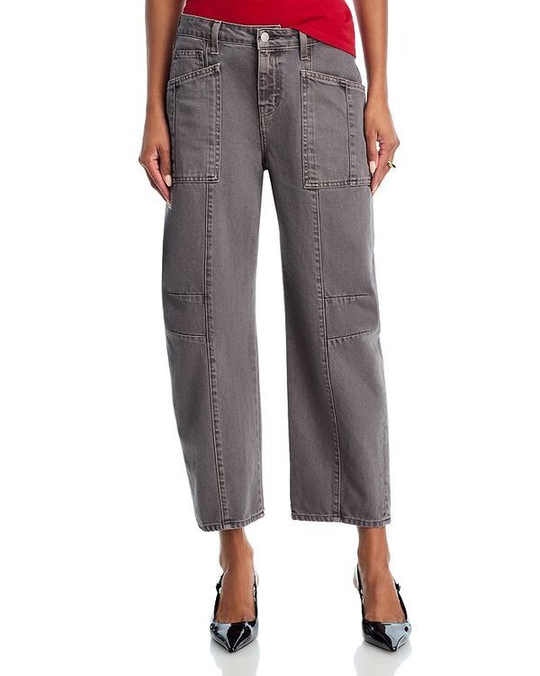 ラジャンス レディース ボトムス デニムパンツ ジーンズ LAGENCE Cody High Rise Rodeo Jeans in Medium Grey グレー
