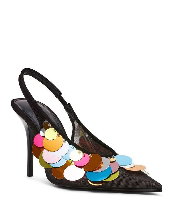 スティーブ マデン レディース シューズ パンプス STEVE MADDEN Womens Avid Pointed Pumps Black Mesh ブラック
