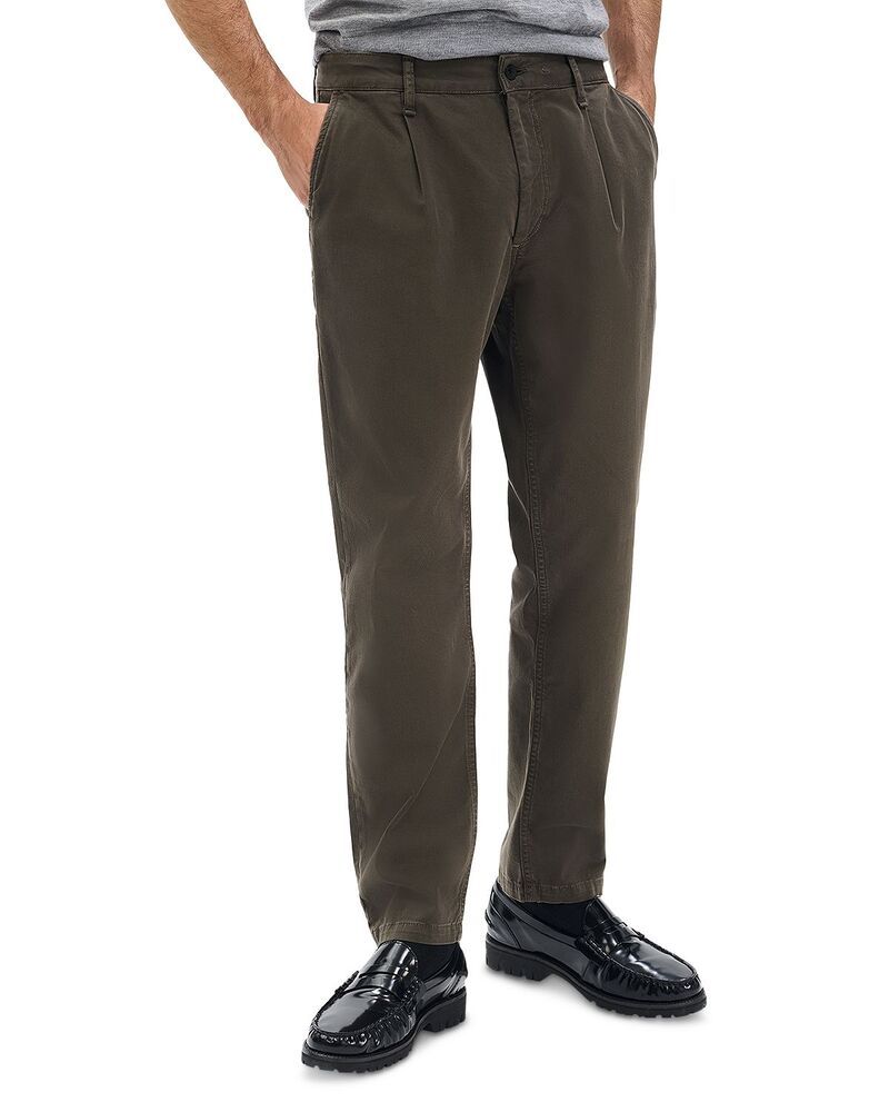 ラグアンドボーン メンズ ボトムス カジュアルパンツ プリーツ rag bonevan Pleated Chino Pants Bark