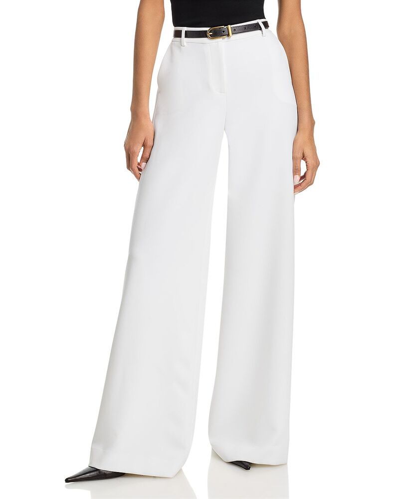 ラジャンス レディース ボトムス カジュアルパンツ ストレート LAGENCE Livvy Straight Leg Pants White ホワイト
