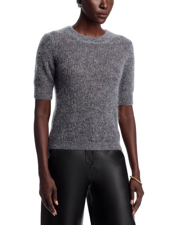 ボス レディース アウター ニット・セーター BOSS Fevrona Sweater Dark Grey グレー