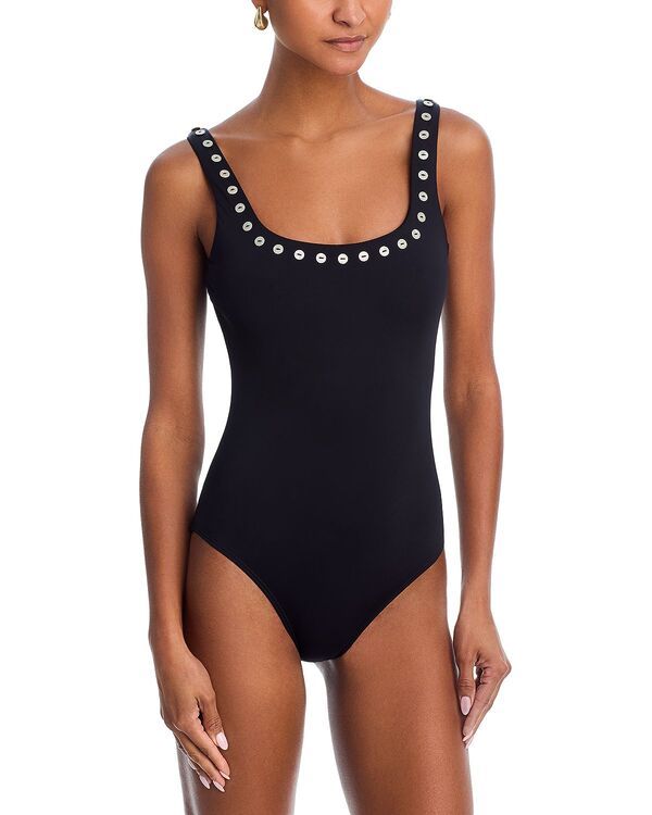 スタウド レディース 水着 上下セット STAUD Lea One Piece Swimsuit Black ブラック
