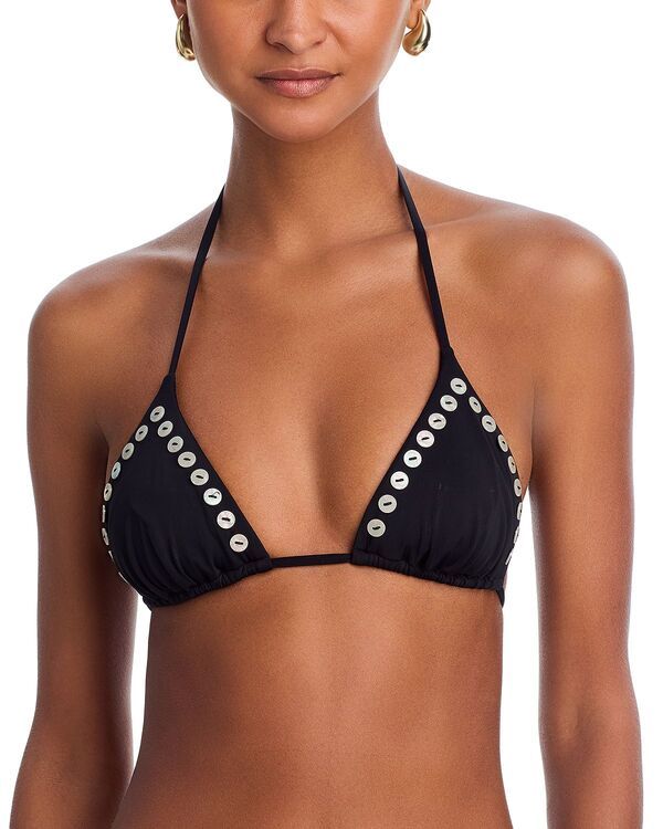 スタウド レディース 水着 トップのみ STAUD Lido Bikini Top Black ブラック