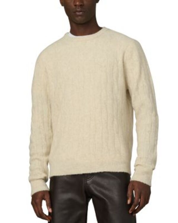 ジョーズジーンズ メンズ アウター ニット・セーター Joes Jeans Cable Knit Sweater Winter Sand サンド