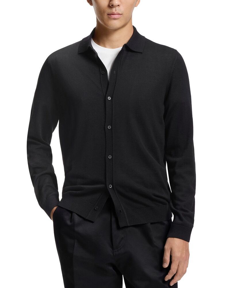 ボス メンズ アウター ニット・セーター BOSS Helbert Sweater Black ブラック