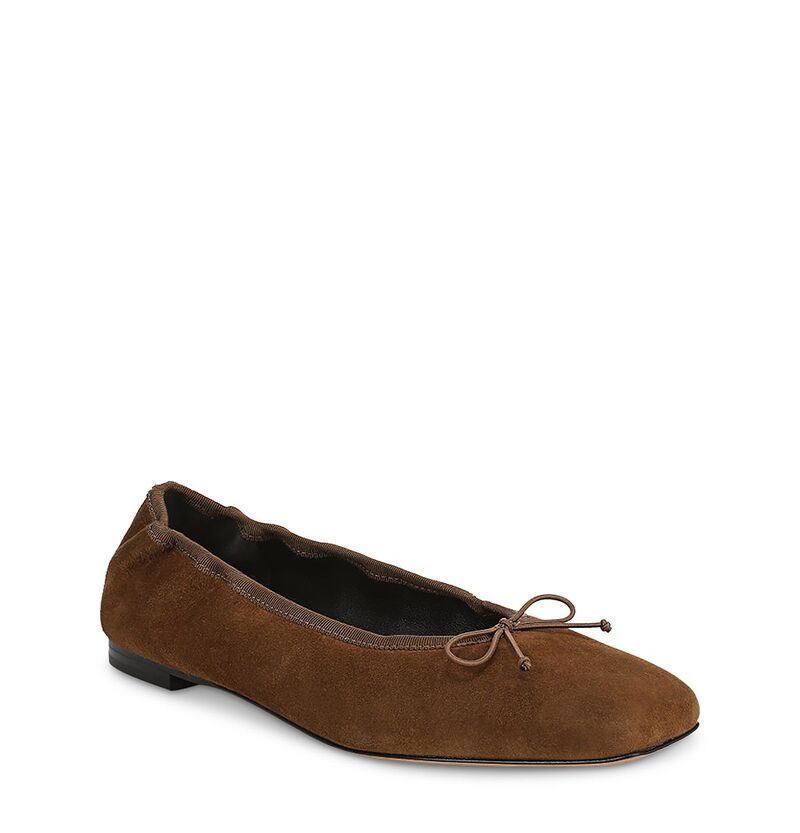 ヴィンス レディース シューズ パンプスエード Vince Womens Darla Suede Ballet Flats Elmwood