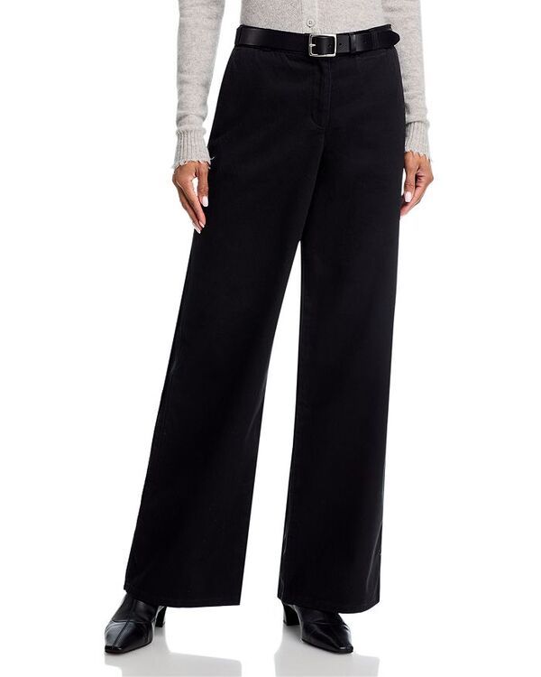リダン レディース ボトムス カジュアルパンツ ワイドレッグ REDONE Mid Rise Wide Leg Pants Washed Black ブラック