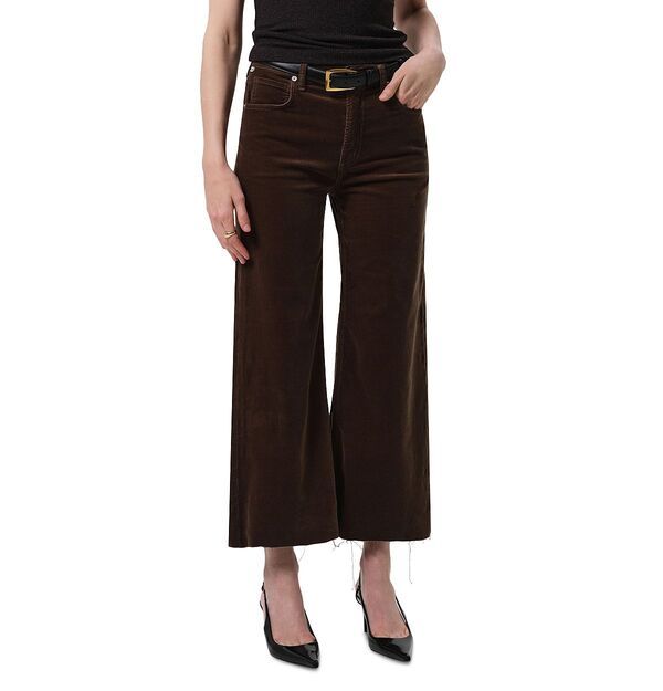 シチズンズ オブ ヒューマニティ レディース ボトムス デニムパンツ ワイドレッグ クロップド ジーンズ Citizens of Humanity Lyra Wide Leg Cropped Jeans in Costes