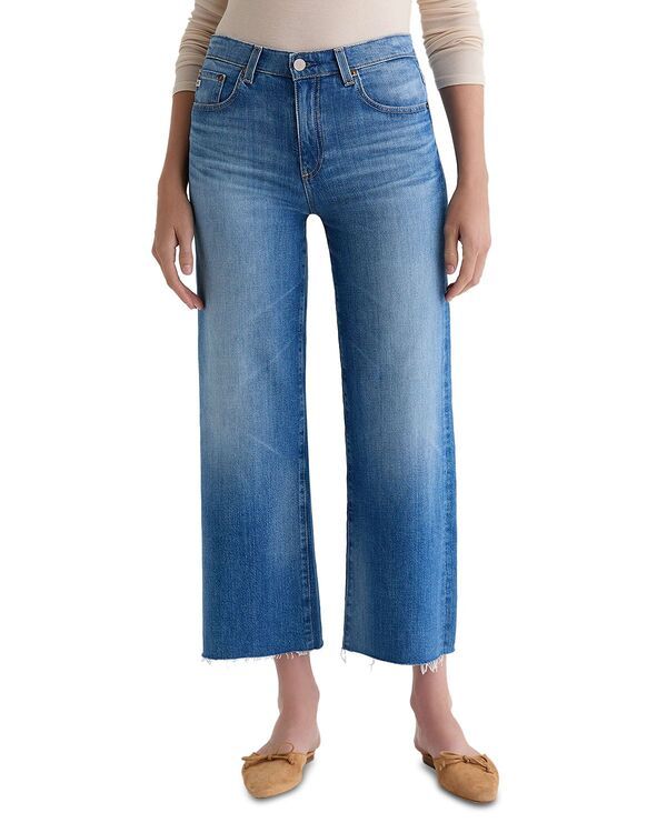 エージー レディース ボトムス デニムパンツ ワイドレッグ ジーンズ AG Saige Mid Rise Wide Leg Crop Jeans in 13 Years Allure 13 Years Allure