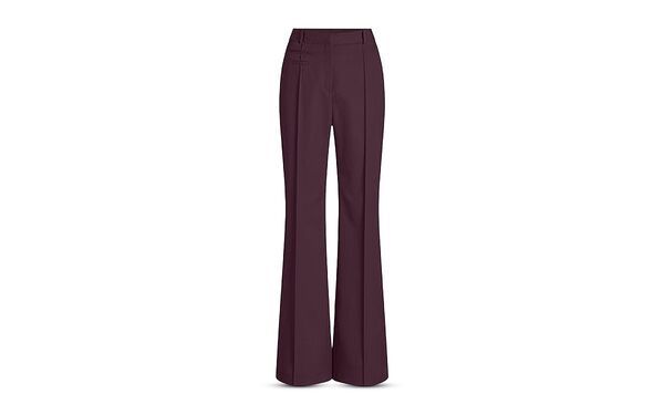 ボス レディース ボトムス カジュアルパンツ フレア BOSS Talimia Flared Leg Pants Dark Purple パープル