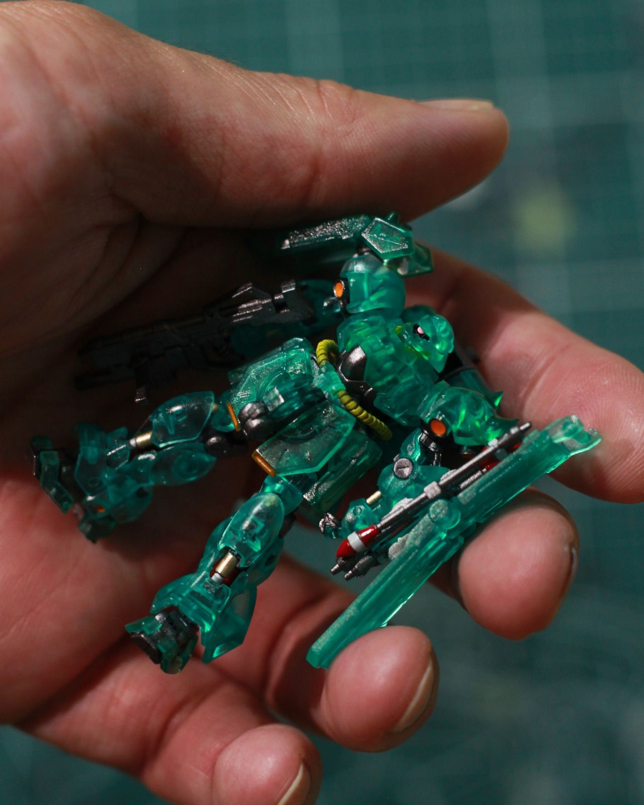 ガンダム アーティファクト 第6弾 ギラ・ドーガ（クリア）塗装完成品