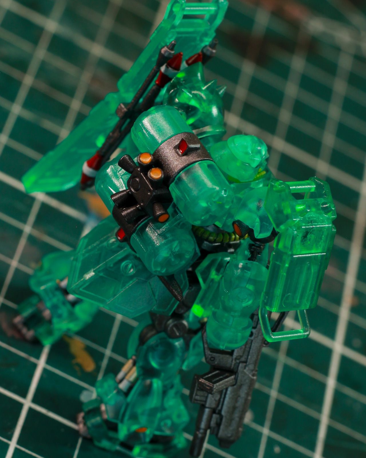 ガンダム アーティファクト 第6弾 ギラ・ドーガ（クリア）塗装完成品